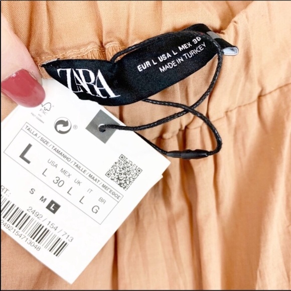 ZARA Wrinkle Effect Maxi Dress - Picture 6 of 7